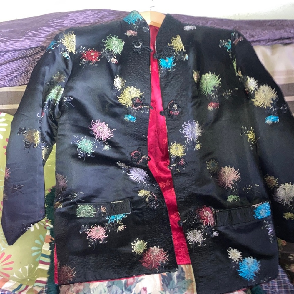 Chinese Silk reversable jacket
